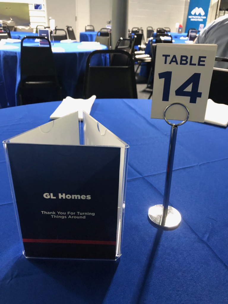 GL Homes and the Metropolitan Ministries Pasco Leadership Luncheon