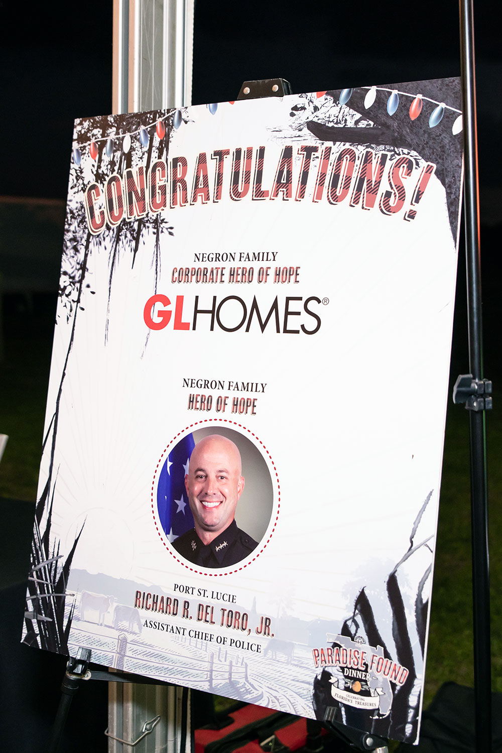 GL Homes Receives Place of Hope Treasure Coast Corporate Hero Award