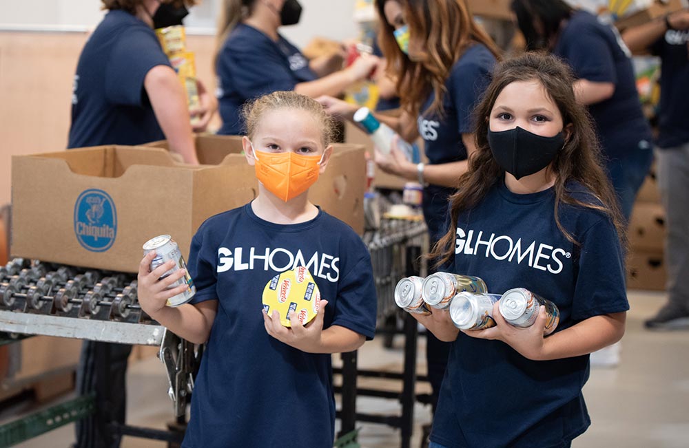 GL Homes families participate in Feeding South Florida event