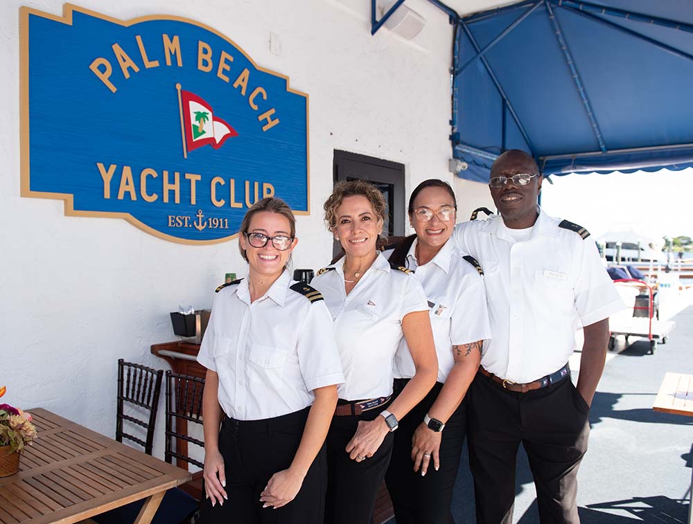 Palm Beach Yacht Club team.