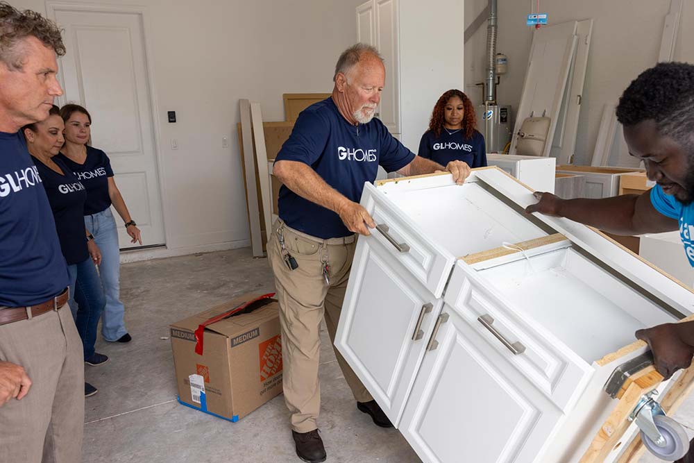 GL Homes provides donations from to Habitat for Humanity.