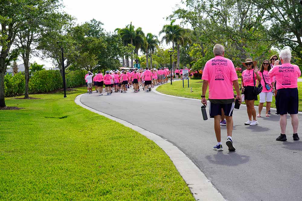 GL Homes participates in the Riverland Annual Breast Cancer Walk in Port St. Lucie.