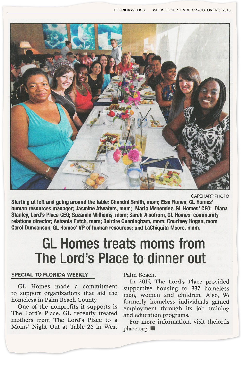 GL Homes in Florida Weekly