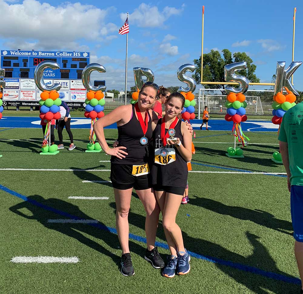 Mother & Daughter Win 2nd Place in Charity 5K