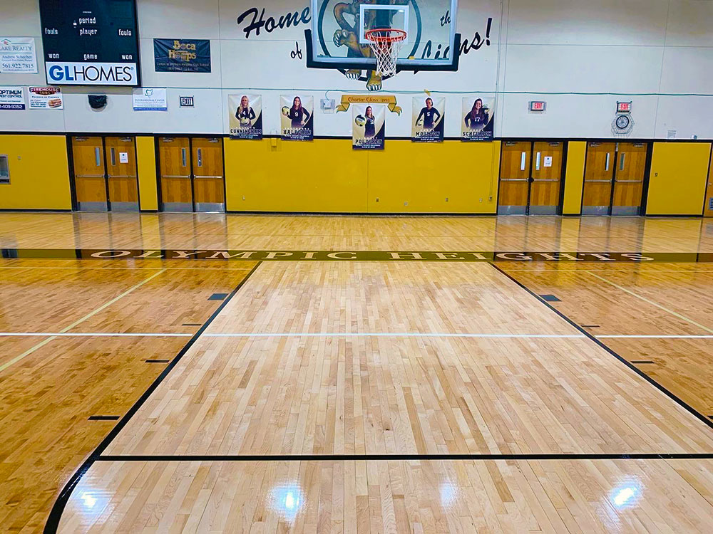 Olympic Heights Gets Spruced Up Gym Thanks To GL Homes GL HOMES 