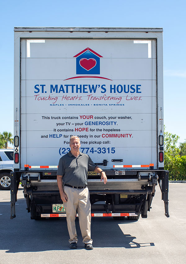 GL Donates Furniture to St Matthew's House