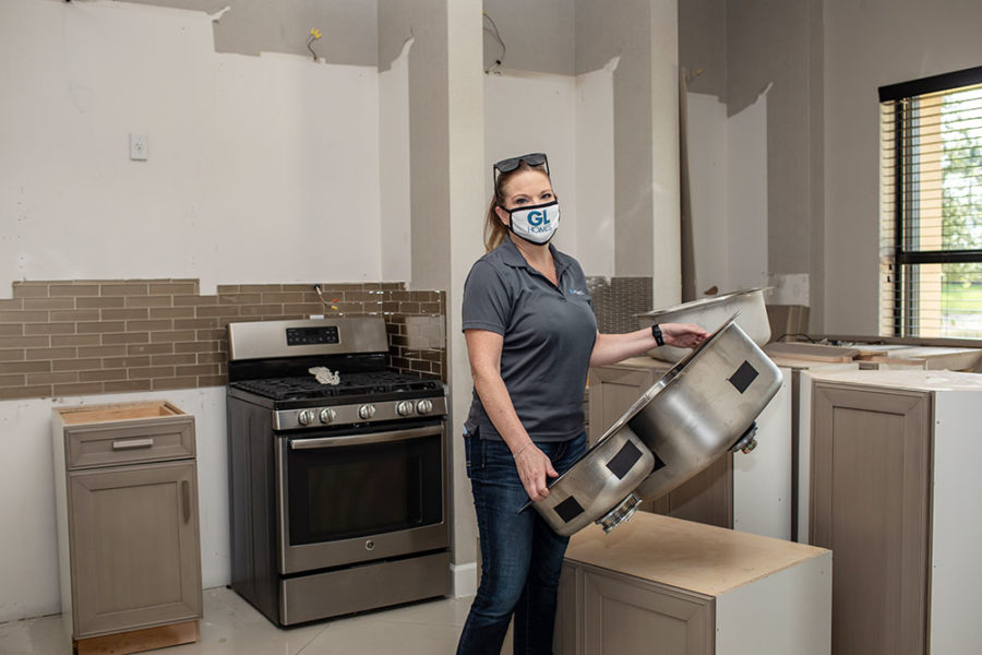 Habitat Donation Includes Everything AND the Kitchen Sink! GL HOMES PHILANTHROPY