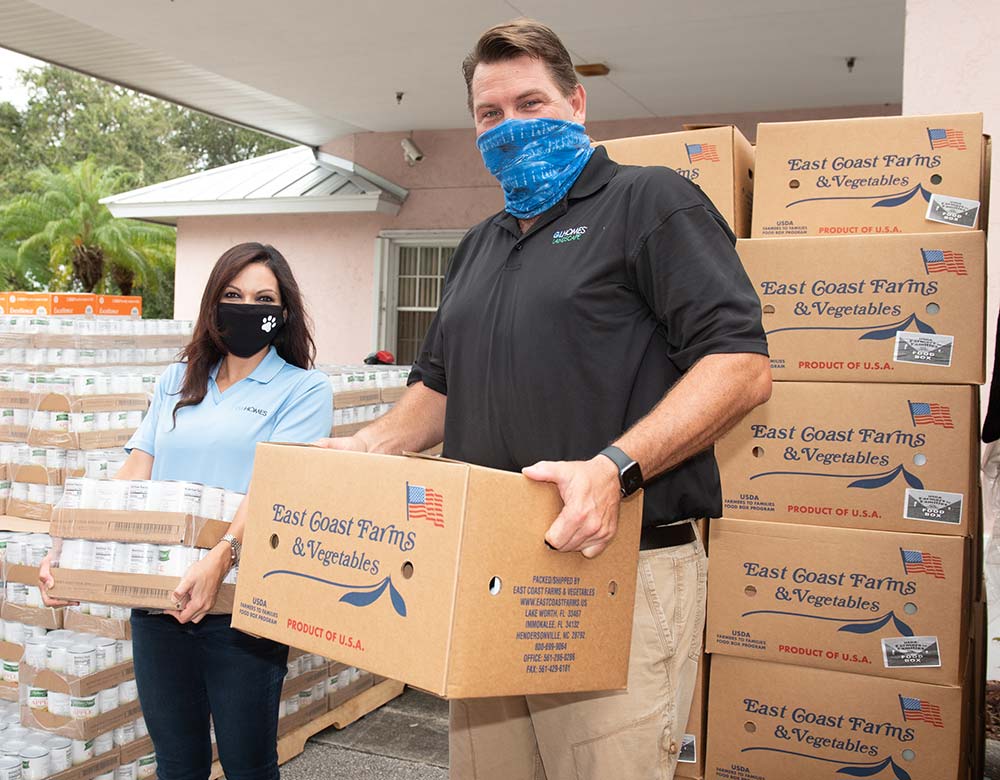 GL Homes helps battle hunger with Treasure Coast Food Bank event