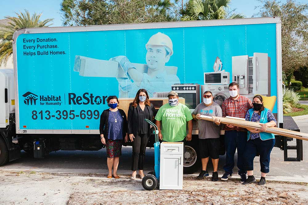 Furniture donations for Habitat for Humanity of East and Central Pasco County