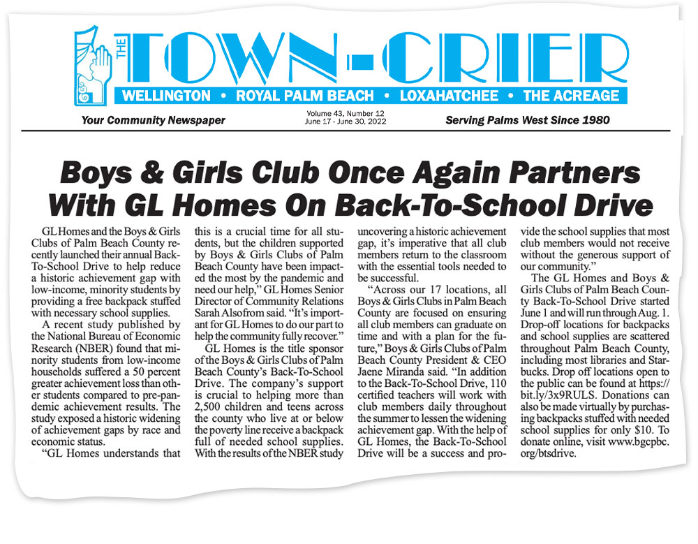 Town-Crier article from June 2022