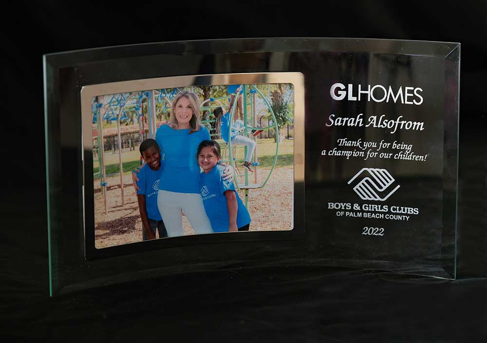 GL Homes is awarded Children's Champion Award.