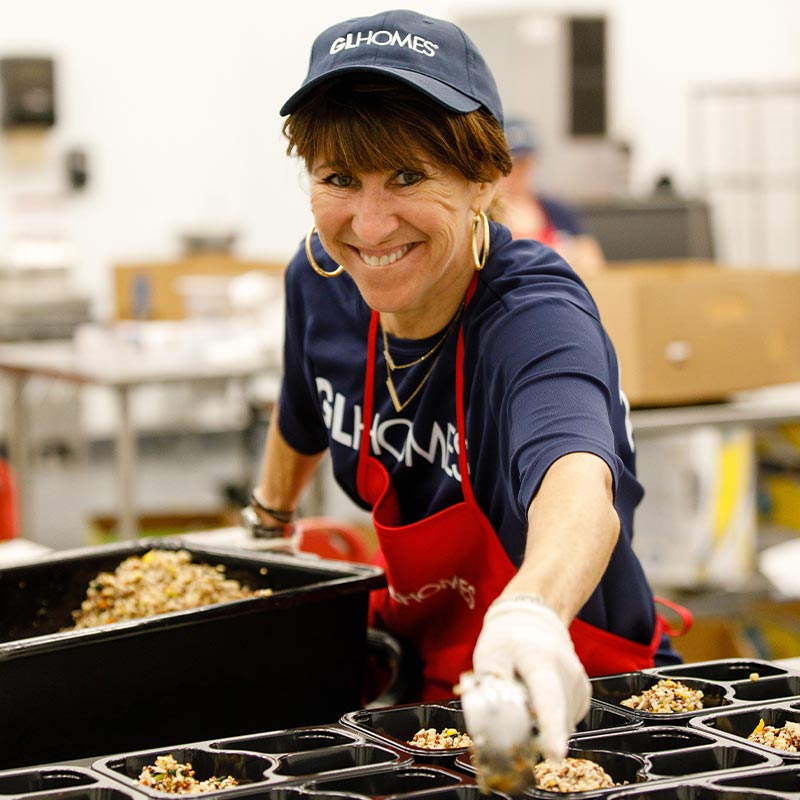 Through the spirit of giving, GL Homes supports many organizations in Florida.