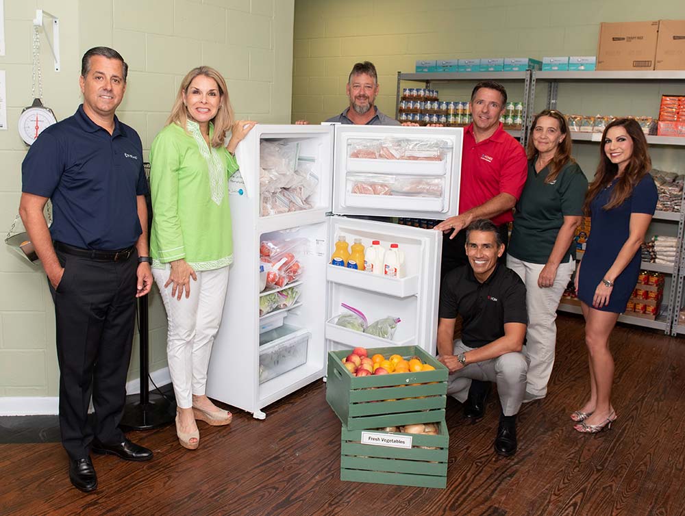 GL Homes donates food to Boys & Girls Clubs of St. Lucie County.