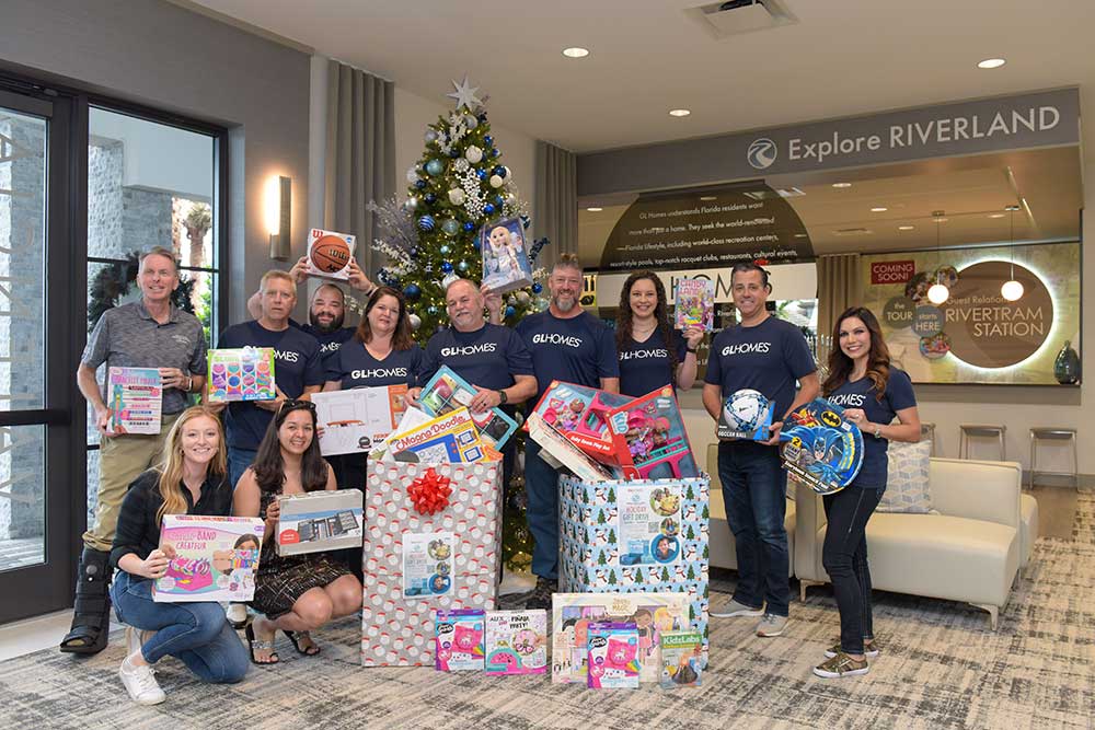 GL Homes sponsors holiday gift drive for Boys & Girls Clubs of St. Lucie County.