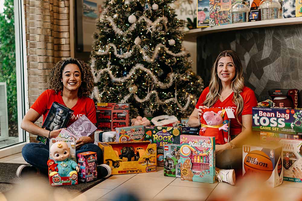 GL Homes helps Boys & Girls Clubs of Tampa Bay during Christmas toy drive.