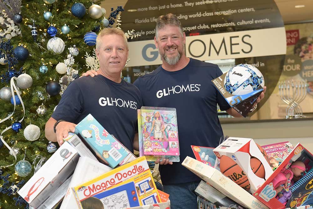 The Boys & Girls Clubs of St. Lucie County Holiday Gift Drive 2022 gets gifts from GL Homes.