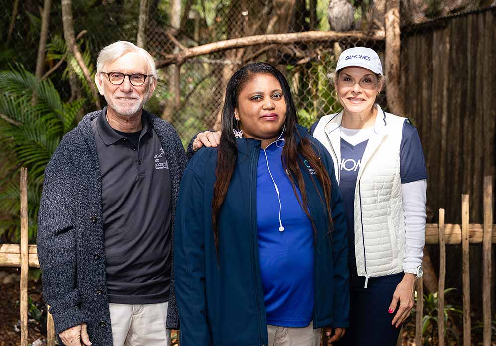 GL Homes and Legal Aid Society at the Palm Beach County Zoo.