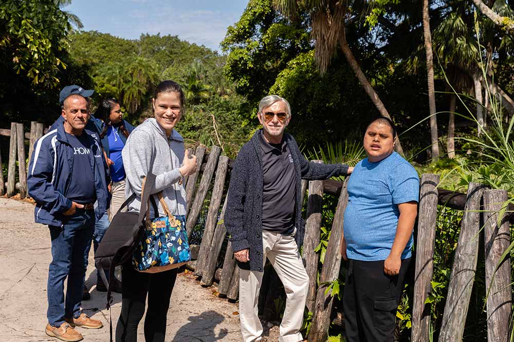 The Legal Aid Society of Palm Beach visits the Palm Beach County Zoo. with GL Homes.