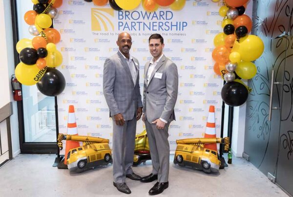 GL Homes attends a cocktail party in Fort Lauderdale to kick off Broward Partnership’s Salute to Leadership annual fundraiser.