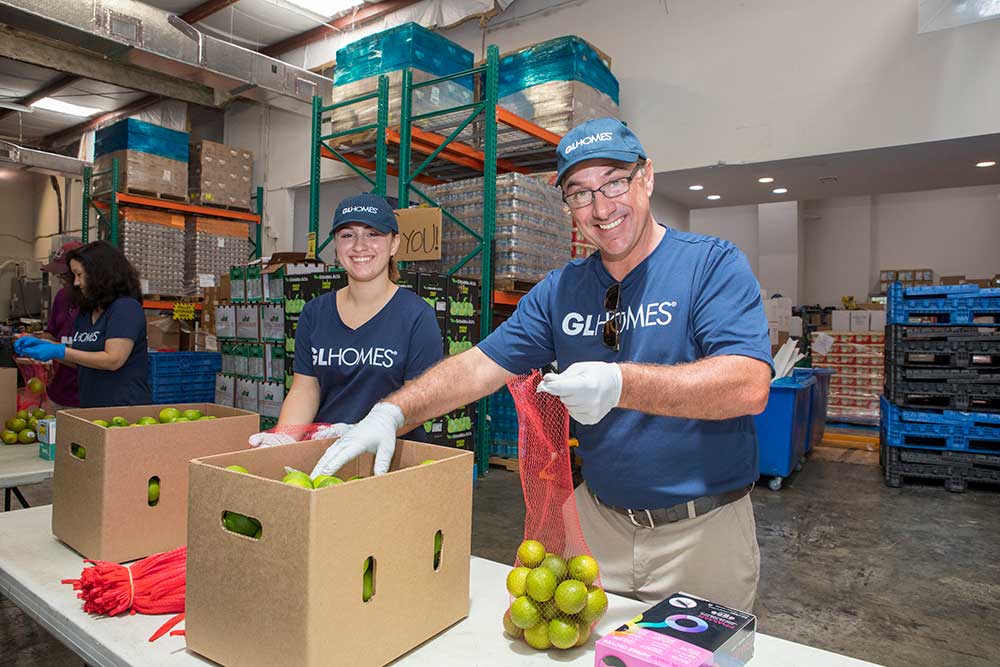GL Homes makes it a family affair when it comes to volunteering.
