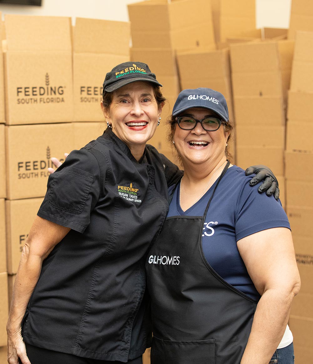 GL Homes teams up with Feeding South Florida.