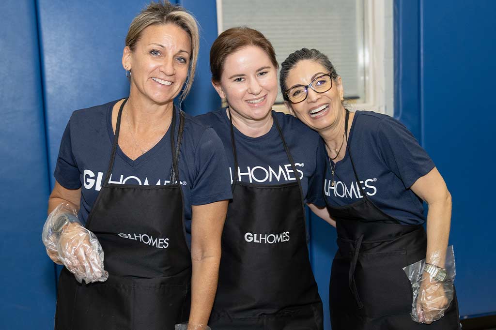 GL Homes makes a difference in Florida communities.