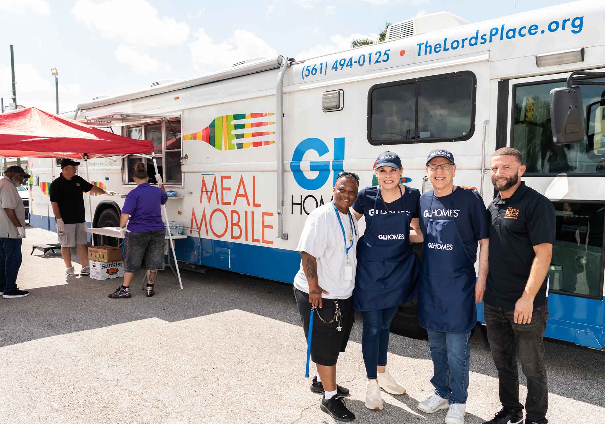 GL Homes supports local charities throughout Florida.
