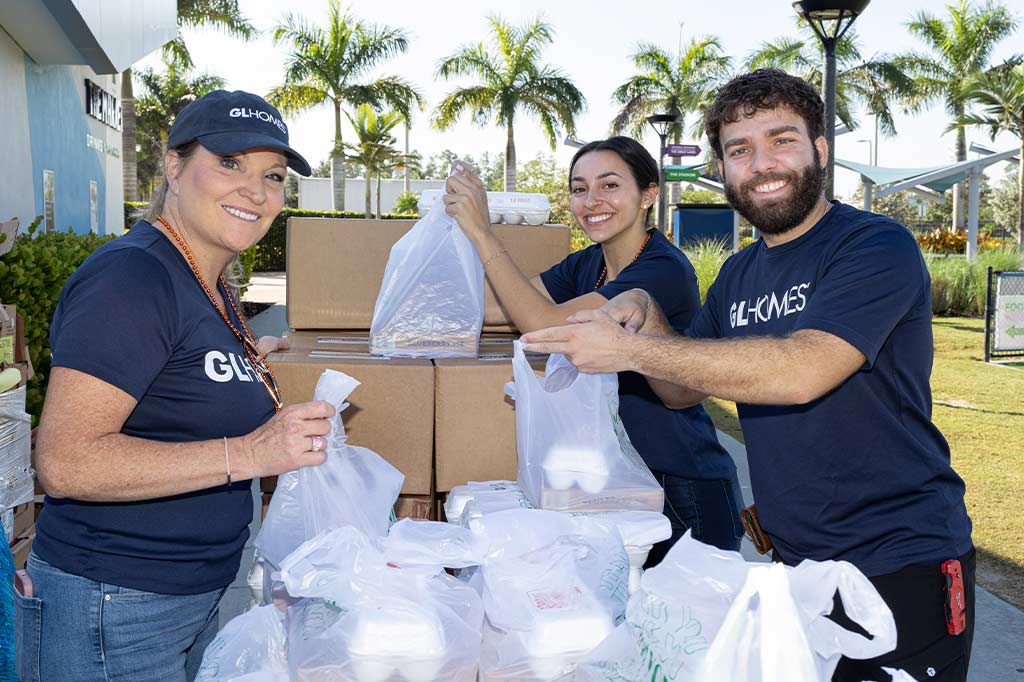 GL Homes makes a difference in local communities throughout Florida.