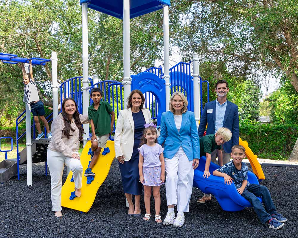 GL Homes supports new playgrounds for Matthew's House.