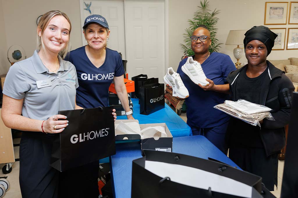 GL Homes makes a difference in local communities throughout Florida.